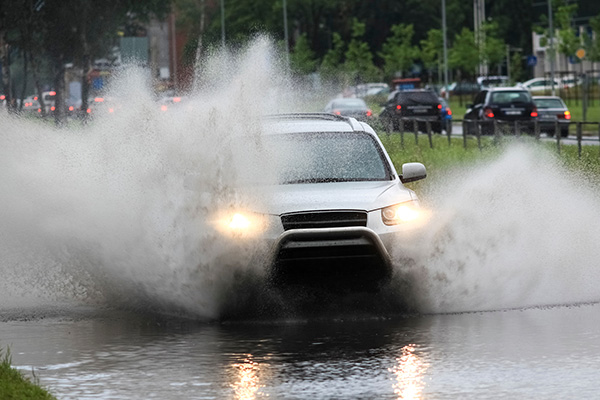 Can Driving Through Puddles Damage My Car? | B & L Automotive